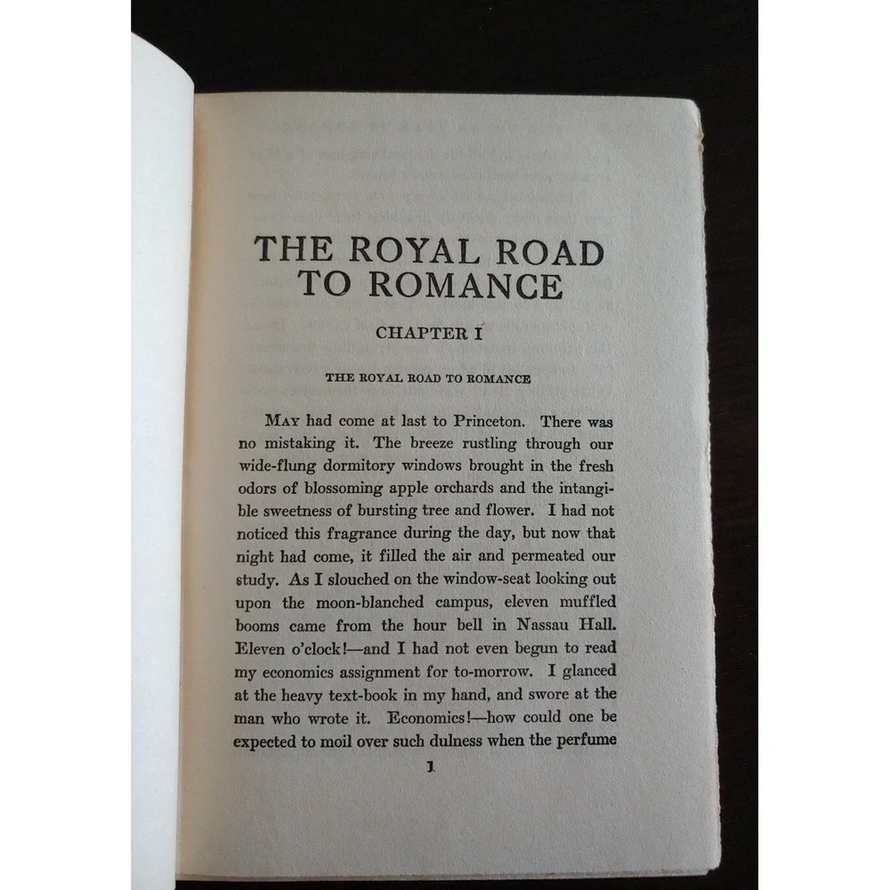 The Royal Road To Romance Richard Halliburton 1925 1st Edition Garden City Book